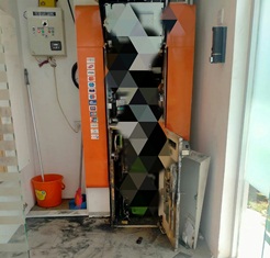 Ketahuan Bobol ATM BNI, OTK Lari Tungang Langgang Sambil Meninggalkan Dua Motor Miliknya